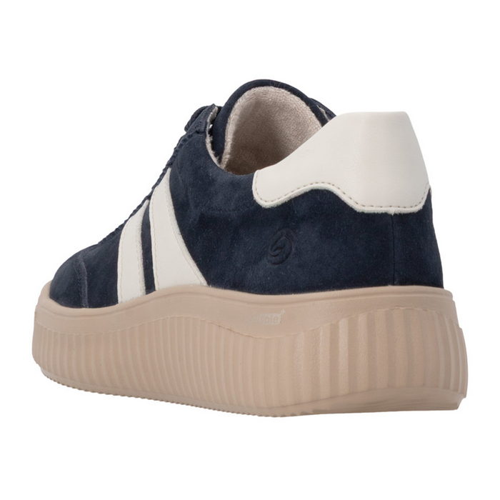 Remonte Levke D3E00 Sneaker (Women) - Mare/Cotton Athletic - Casual - Lace Up - The Heel Shoe Fitters