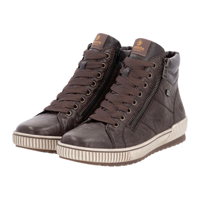Remonte Maditta D0772 Sneaker Boot (Women) - Havanna Athletic - Casual - Lace Up - The Heel Shoe Fitters