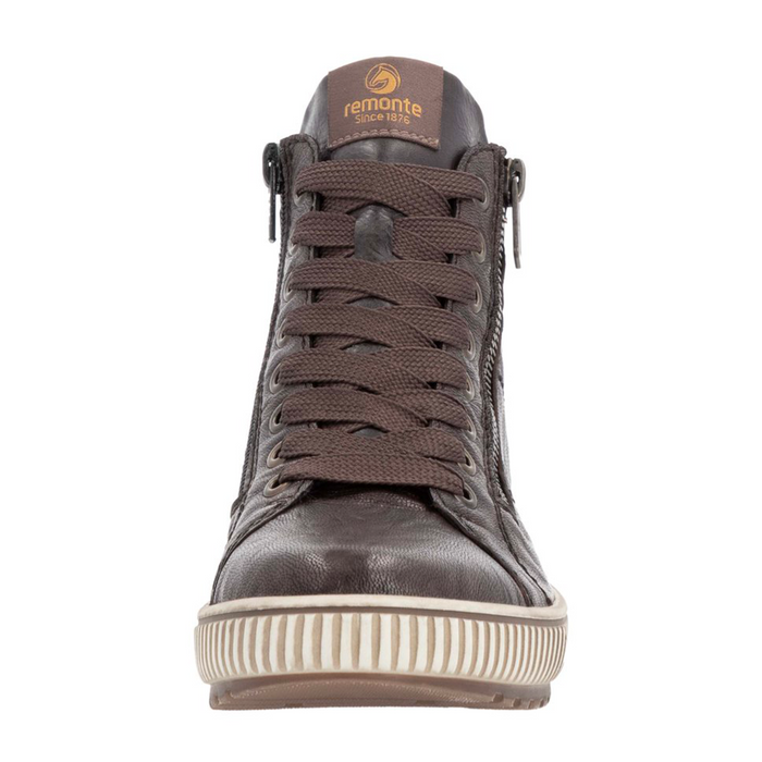 Remonte Maditta D0772 Sneaker Boot (Women) - Havanna Athletic - Casual - Lace Up - The Heel Shoe Fitters