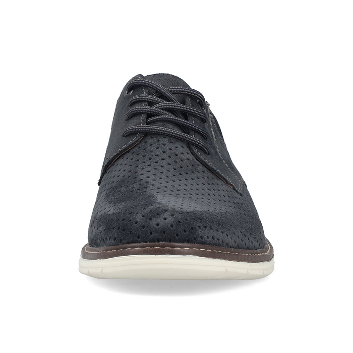 Rieker Dustin 25 Loafer (Men) - Kobalt/Amaretto/Ozean Dress-Casual - Loafer - The Heel Shoe Fitters