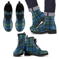 Robertson Hunting Ancient Tartan Leather Boots Footwear Shoes