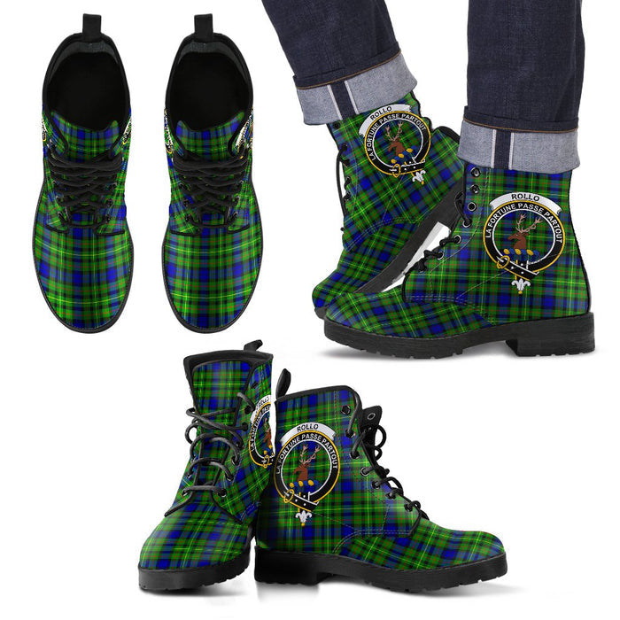 Rollo Leather Boots Footwear Shoes