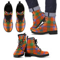 Ross Ancient Tartan Leather Boots Footwear Shoes