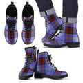 Rutherford Tartan Leather Boots Footwear Shoes