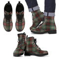 SCOTT BROWN ANCIENT Tartan Leather Boots Footwear Shoes