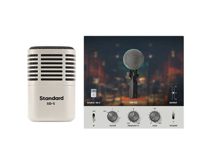SD-5 Dynamic Microphone with Hemisphere Modeling