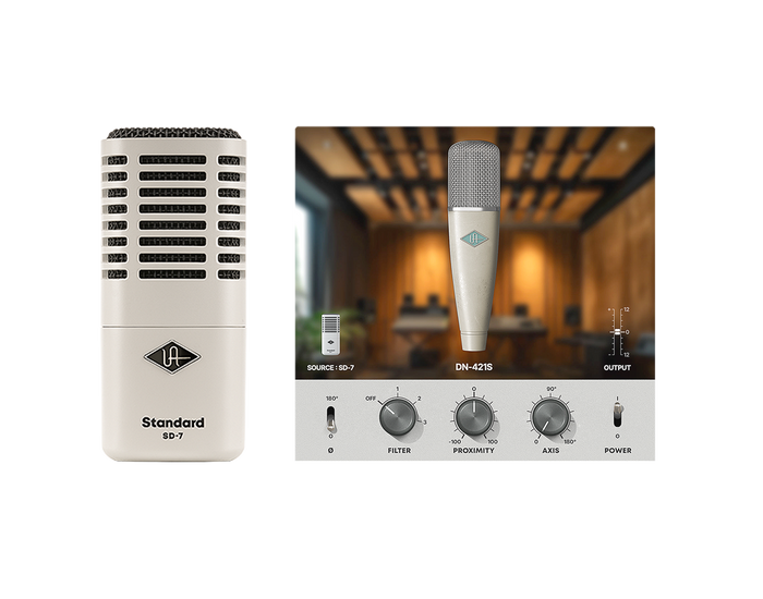 SD-7 Dynamic Microphone with Hemisphere Modeling