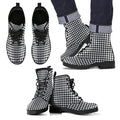 Shepherd Tartan Leather Boots Footwear Shoes