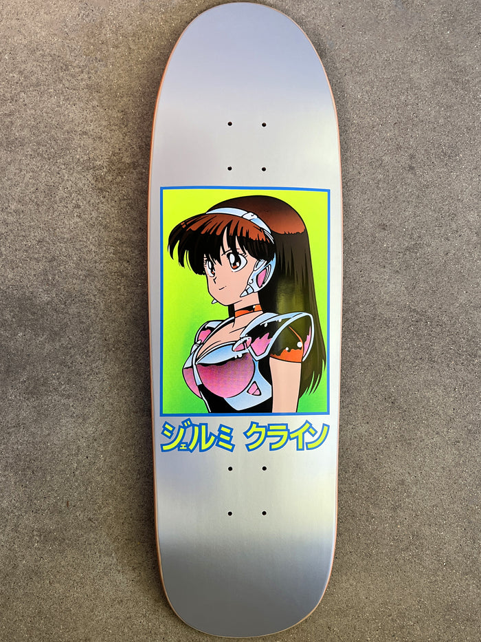 SIGNED dream girl board METALLIC SILVER original size 9.5 X 31.75