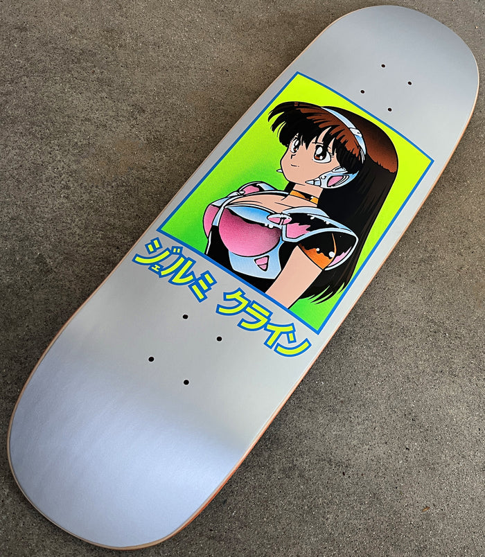 SIGNED dream girl board METALLIC SILVER original size 9.5 X 31.75