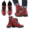 Sinclair Modern Tartan Leather Boots Footwear Shoes