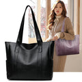 Single shoulder tote bag simple and versatile handbag