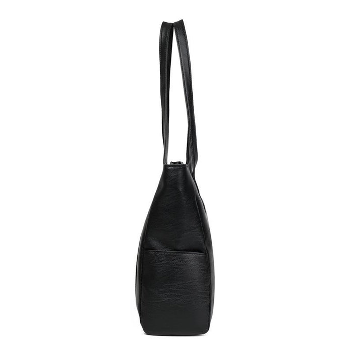 Single shoulder tote bag simple and versatile handbag