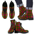Skene Modern Tartan Leather Boots Footwear Shoes