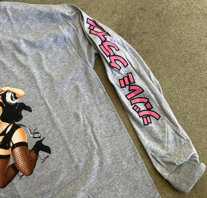 sonico LONG SLEEVE t-shirt - HEATHER GREY
