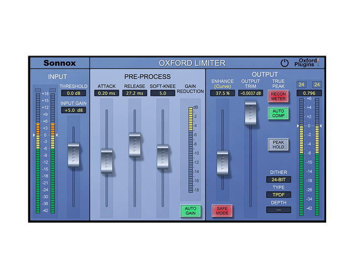 Sonnox Oxford Limiter v2
