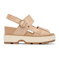 Sorel Joanie IV Wedge Sandal (Women) - Honest Beige/Gum Sandal - Heel/Wedge - The Heel Shoe Fitters