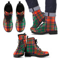 Stewart of Appin Ancient Tartan Leather Boots Footwear Shoes