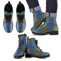 Stewart of Appin Hunting Ancient Tartan Leather Boots Footwear Shoes