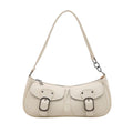 style Commute Mini Bag Simple Casual Shoulder Crossbody Square Bag Small&