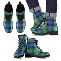Sutherland Old Ancient Tartan Leather Boots Footwear Shoes