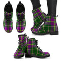 Taylor Tartan Leather Boots Footwear Shoes