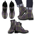 Taylor Weathered Tartan Leather Boots Footwear Shoes