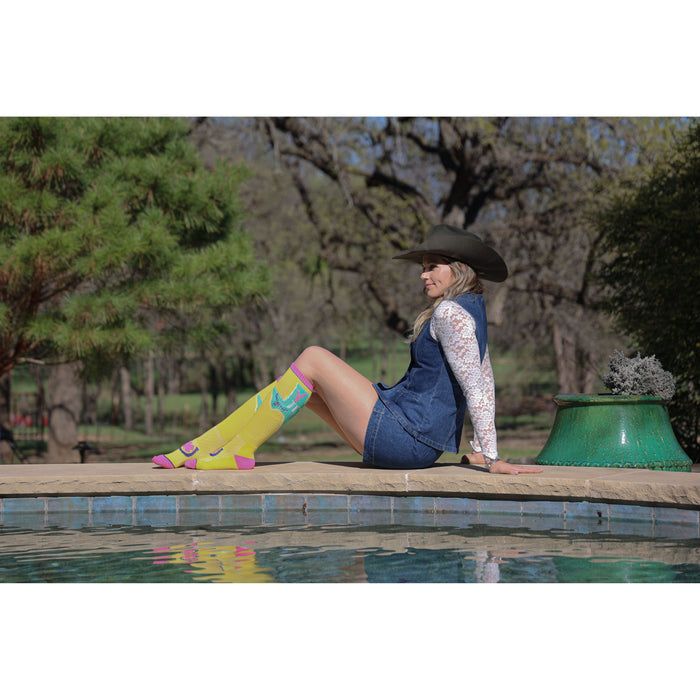 Texas Ya'll Performance Boot Socks