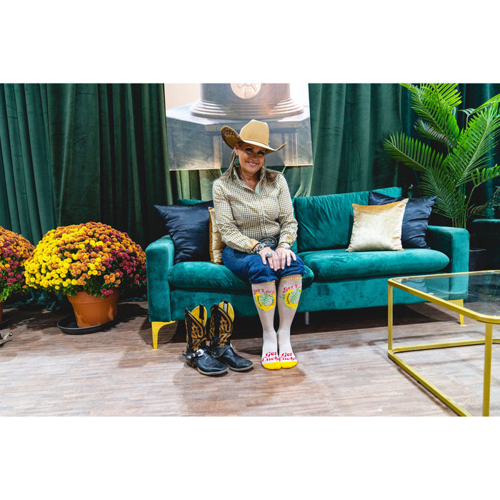 The Lucky 3 Pack | Get Lucky Bucking Cowgirl Performance Boot Socks