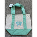 Trendy canvas tote shopping bag
