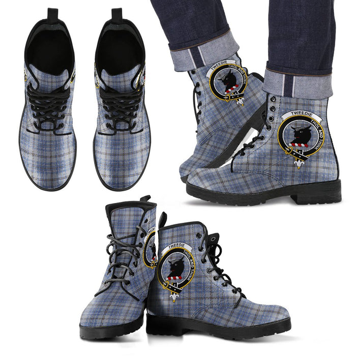 Tweedie Leather Boots Footwear Shoes