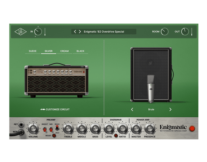 UAD Enigmatic '82 Overdrive Special Amp
