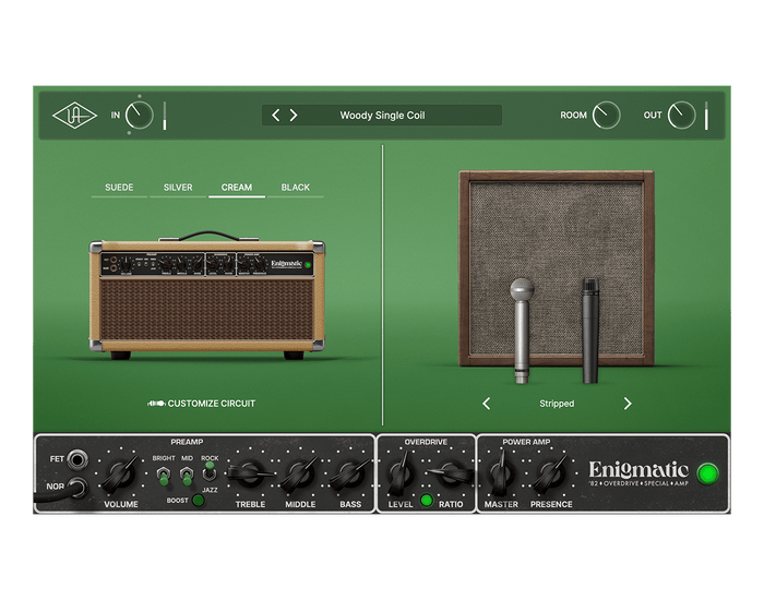 UAD Enigmatic '82 Overdrive Special Amp