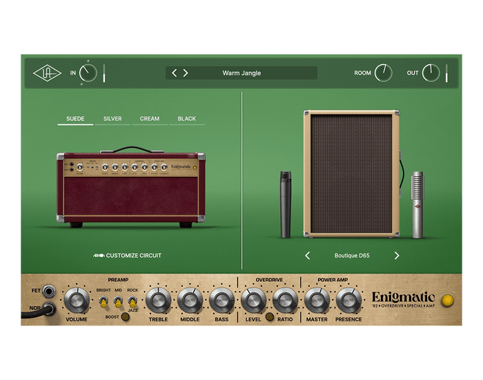UAD Enigmatic '82 Overdrive Special Amp