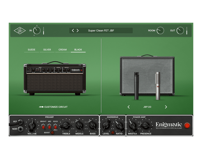 UAD Enigmatic '82 Overdrive Special Amp