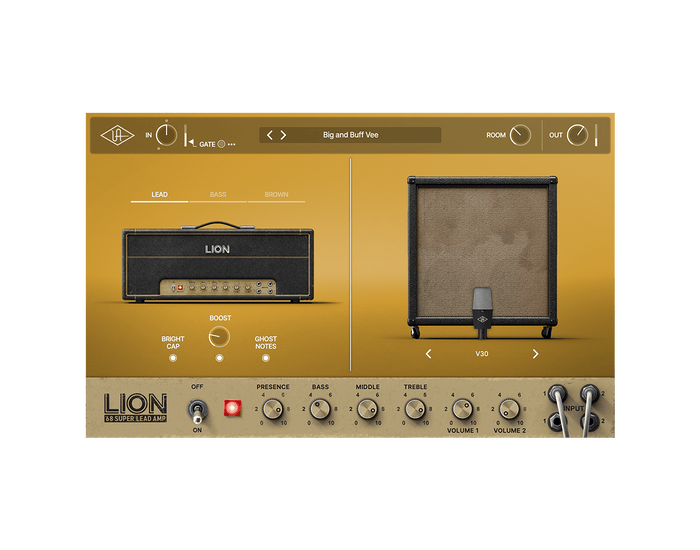UAD Lion '68 Super Lead Amp