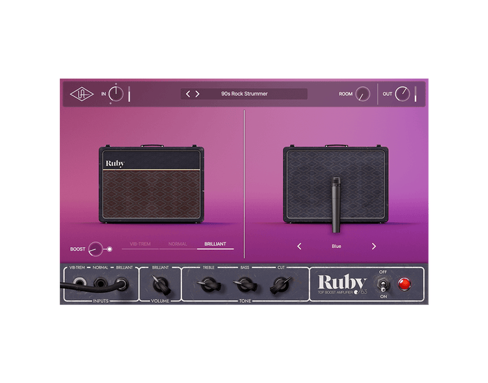 UAD Ruby '63 Top Boost Amplifier