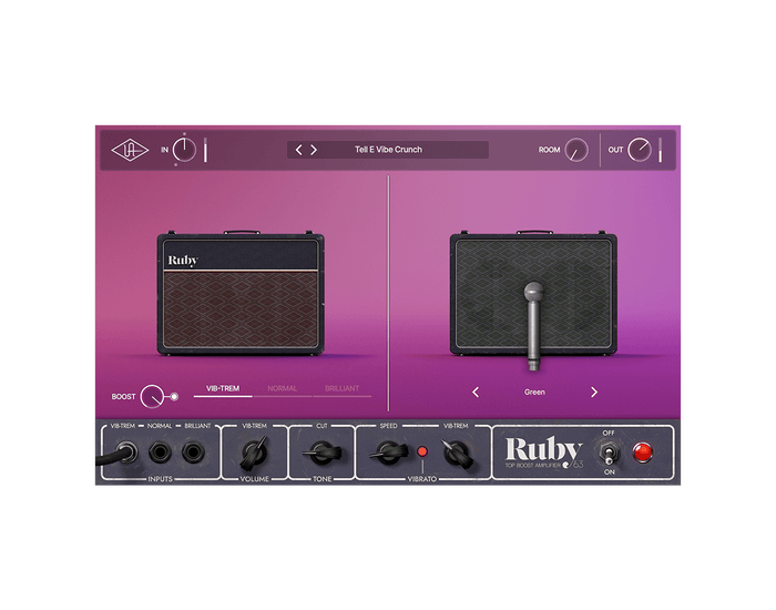 UAD Ruby '63 Top Boost Amplifier