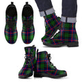 Urquhart Modern Tartan Leather Boots Footwear Shoes