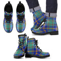 US Marine Tartan Leather Boots Footwear Shoes