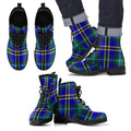 Weir Modern Tartan Leather Boots Footwear Shoes