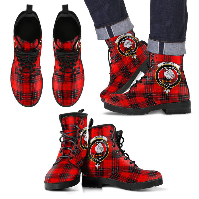 Wemyss Modern Leather Boots Footwear Shoes
